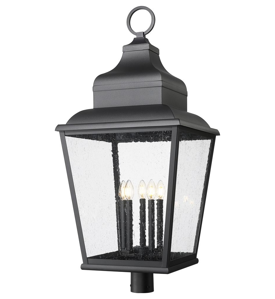 Z-Lite - 5029PHXXLR-BK - Raphael 40.75-inch Outdoor Post Mount Light