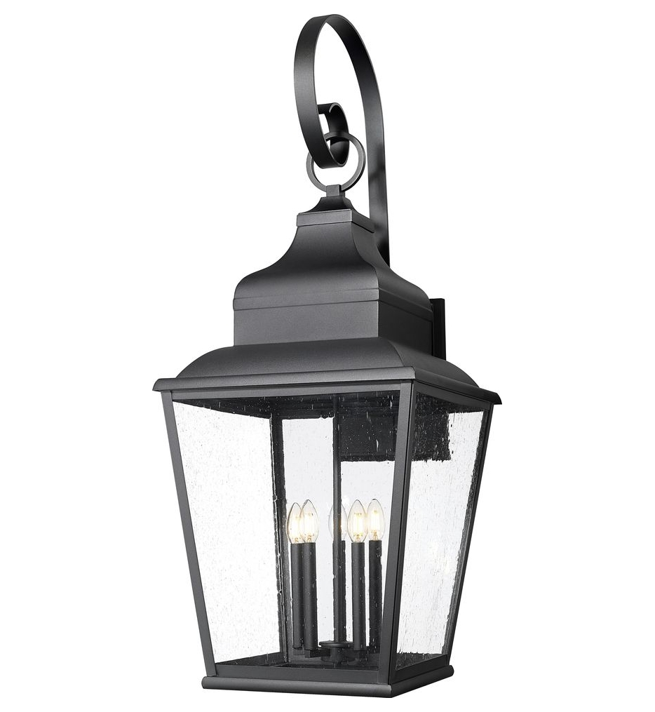 Z-Lite - 5029XXL-BK - Raphael 46.25-inch Outdoor Wall Sconce
