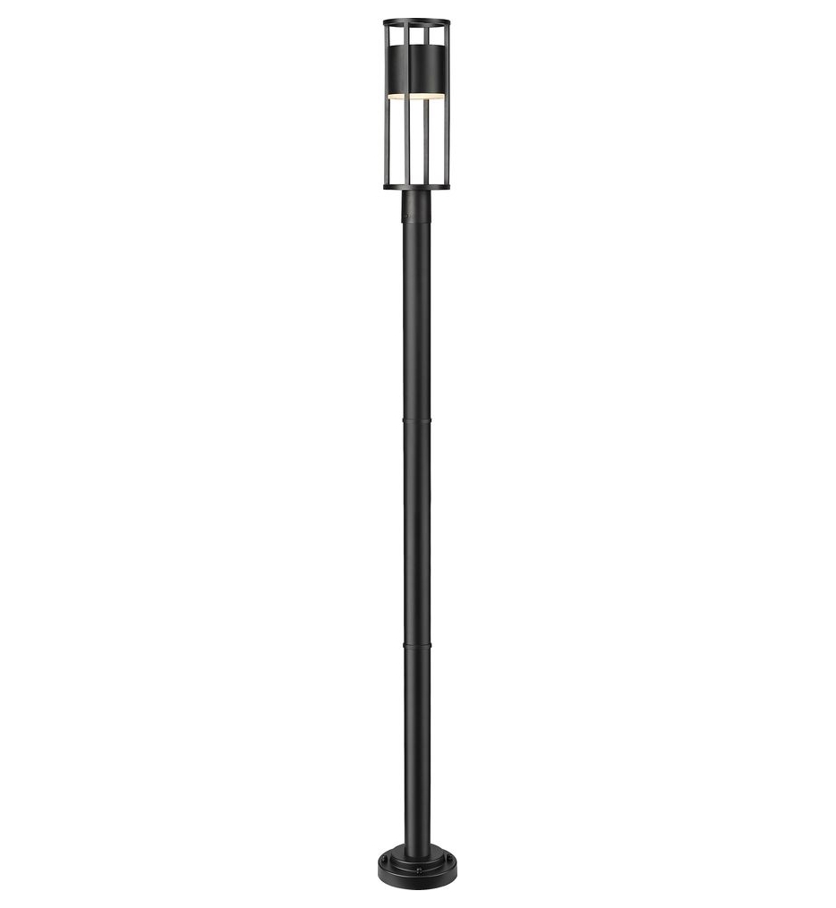 Z-Lite - 517PHM-5012P-BK-LED - Luca 95.5-inch Outdoor Post Mount Light