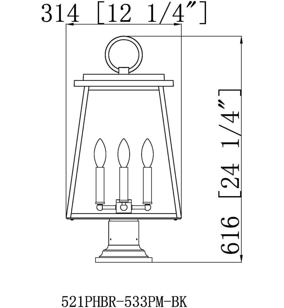 Broughton 24.5" Pier Mount