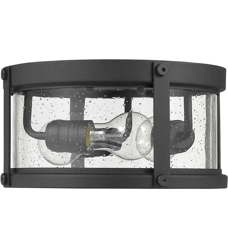 Roundhouse 12" Outdoor Flush Mount