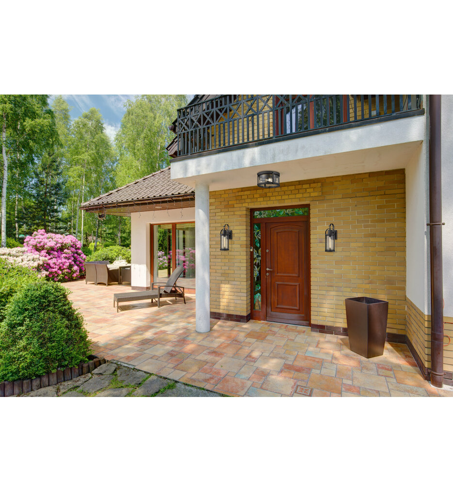 Roundhouse 12" Outdoor Flush Mount