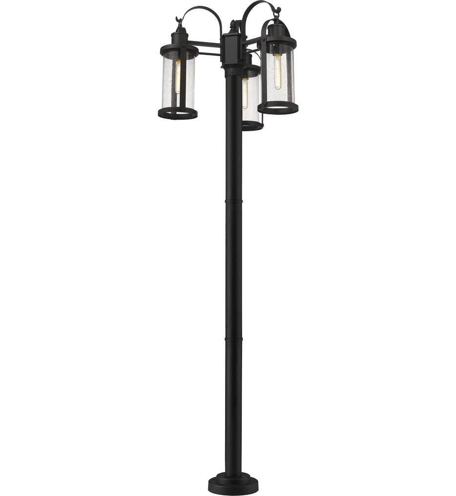 Roundhouse 94.25" Outdoor Post Light