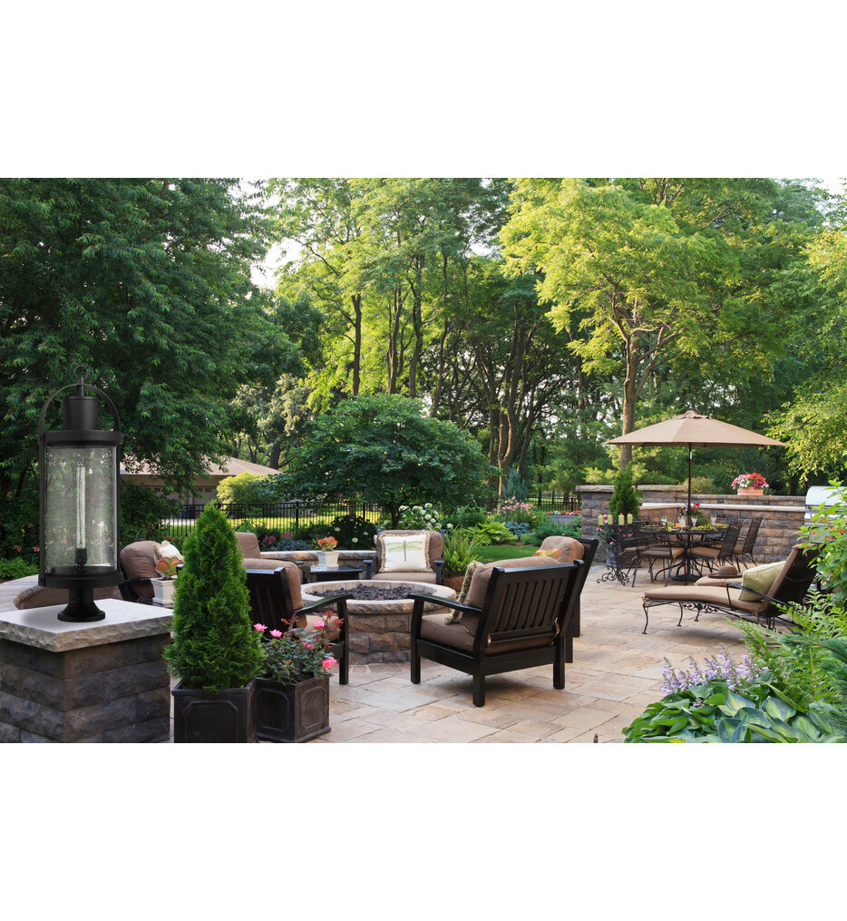 Roundhouse 33.25" Outdoor Pier Mount