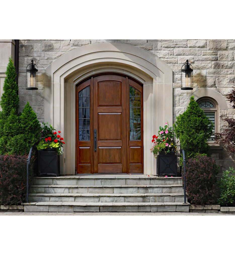 Roundhouse 31.75" Outdoor Wall Sconce