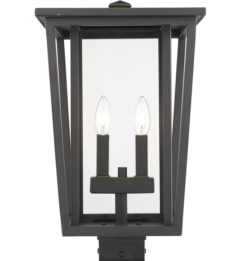 Seoul 18.25" Outdoor Post Mount