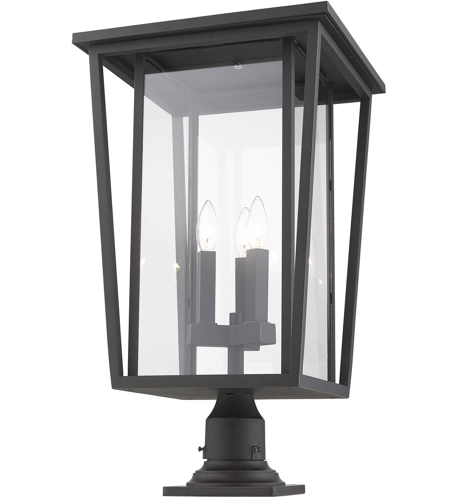 Seoul 25.75" Outdoor Pier Mount