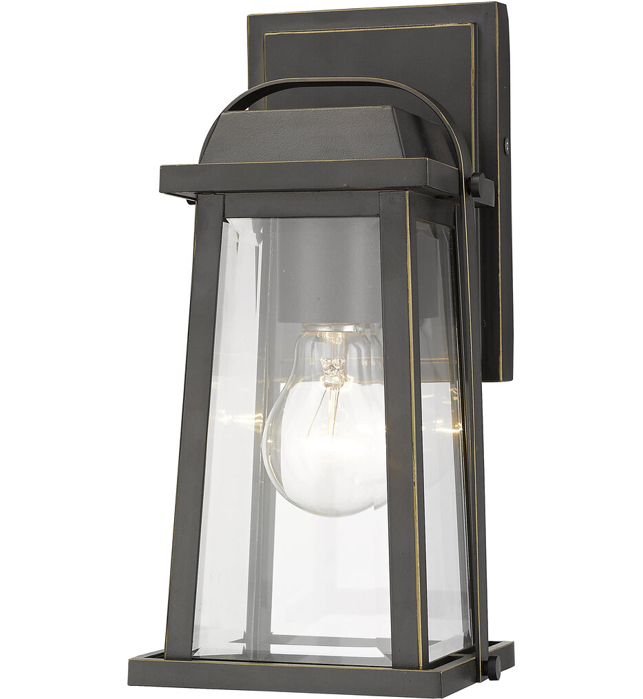 Millworks 10.25" Outdoor Wall Sconce