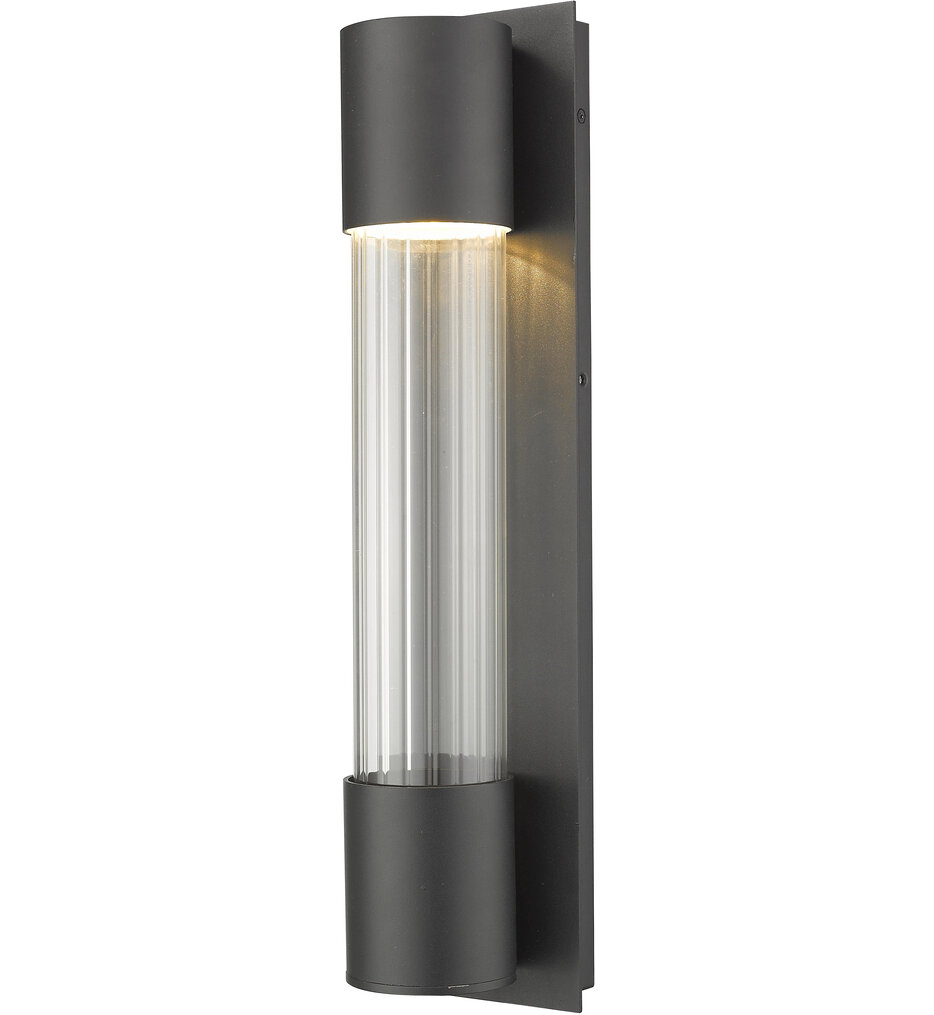 Z-Lite - Striate 21" Outdoor Wall Sconce