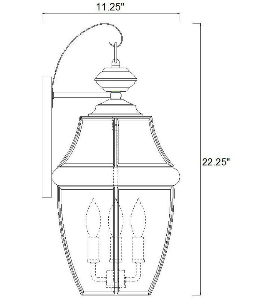 Westover 22.25" Outdoor Wall Sconce