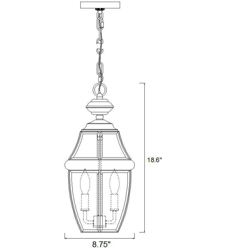 Westover 10" Outdoor Pendant