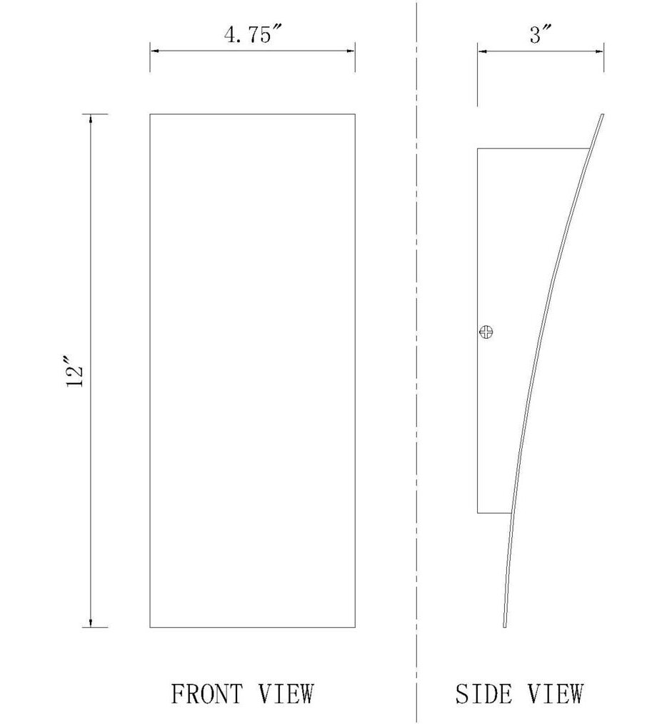 Landrum 12" Outdoor Wall Sconce