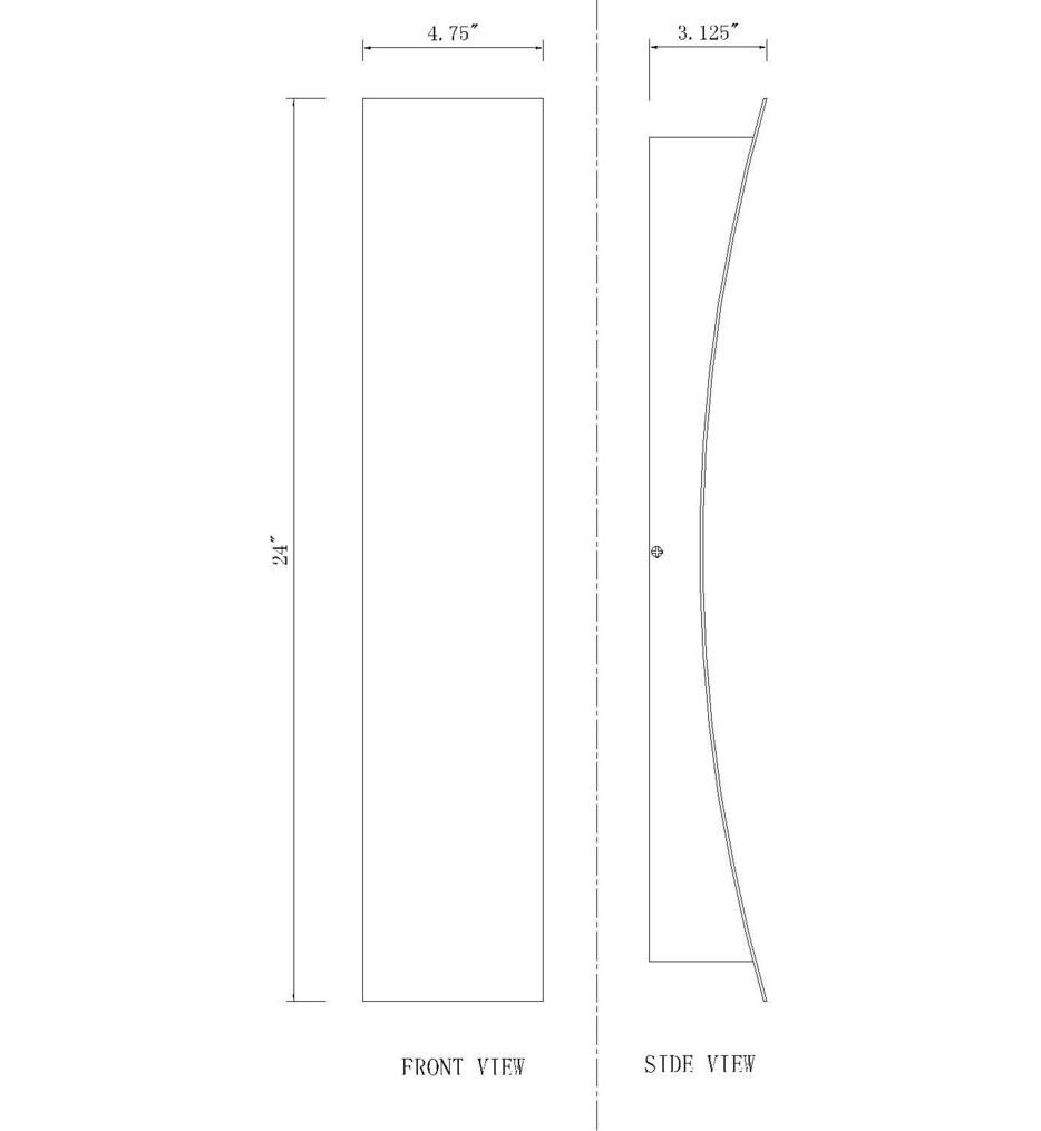 Landrum 24" Outdoor Wall Sconce