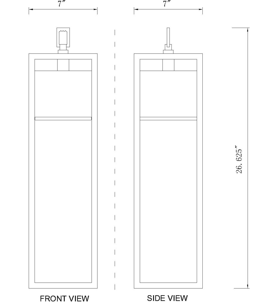 Barwick 7" Outdoor Pendant