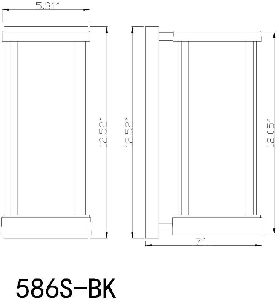 Glenwood 12.5" Outdoor Wall Sconce