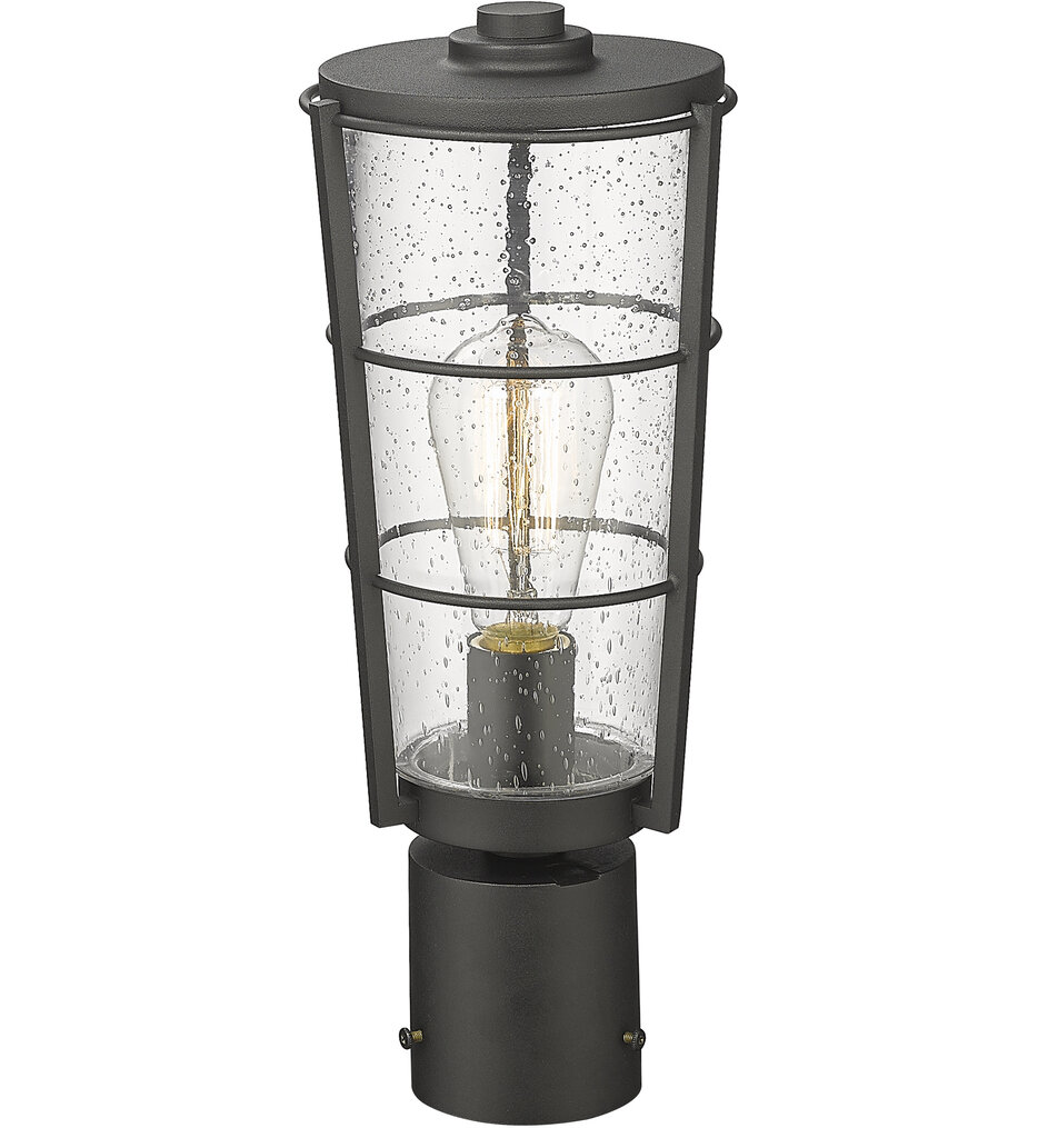 Helix 15.25" Outdoor Post Mount