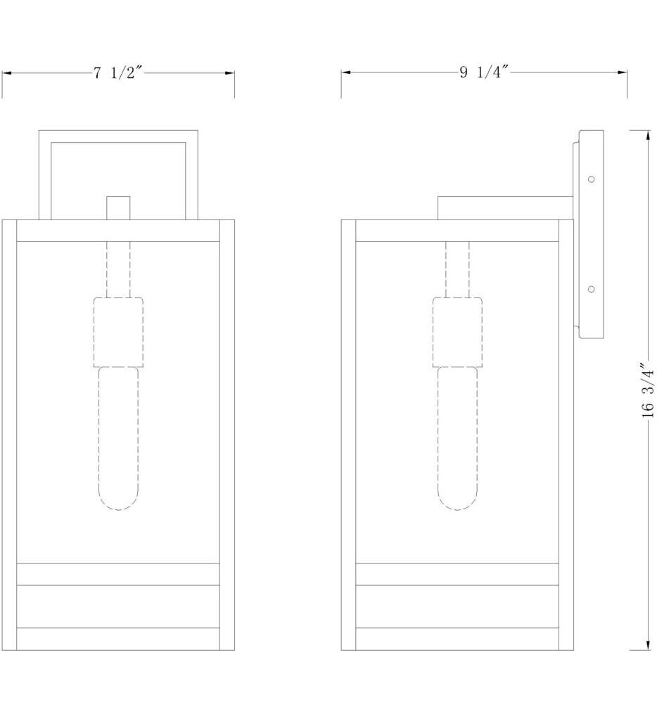Nuri 17.5" Outdoor Wall Sconce