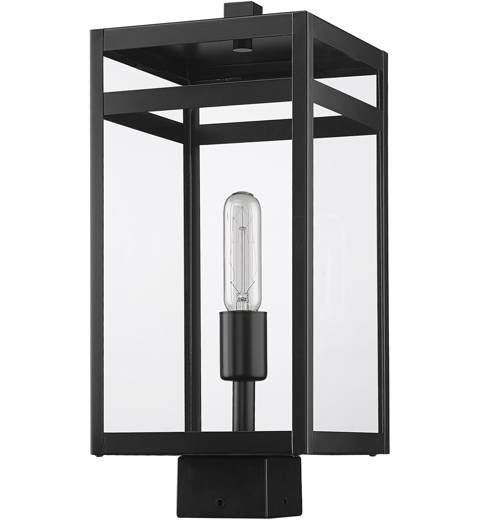 Nuri 17.5" Outdoor Post Mount