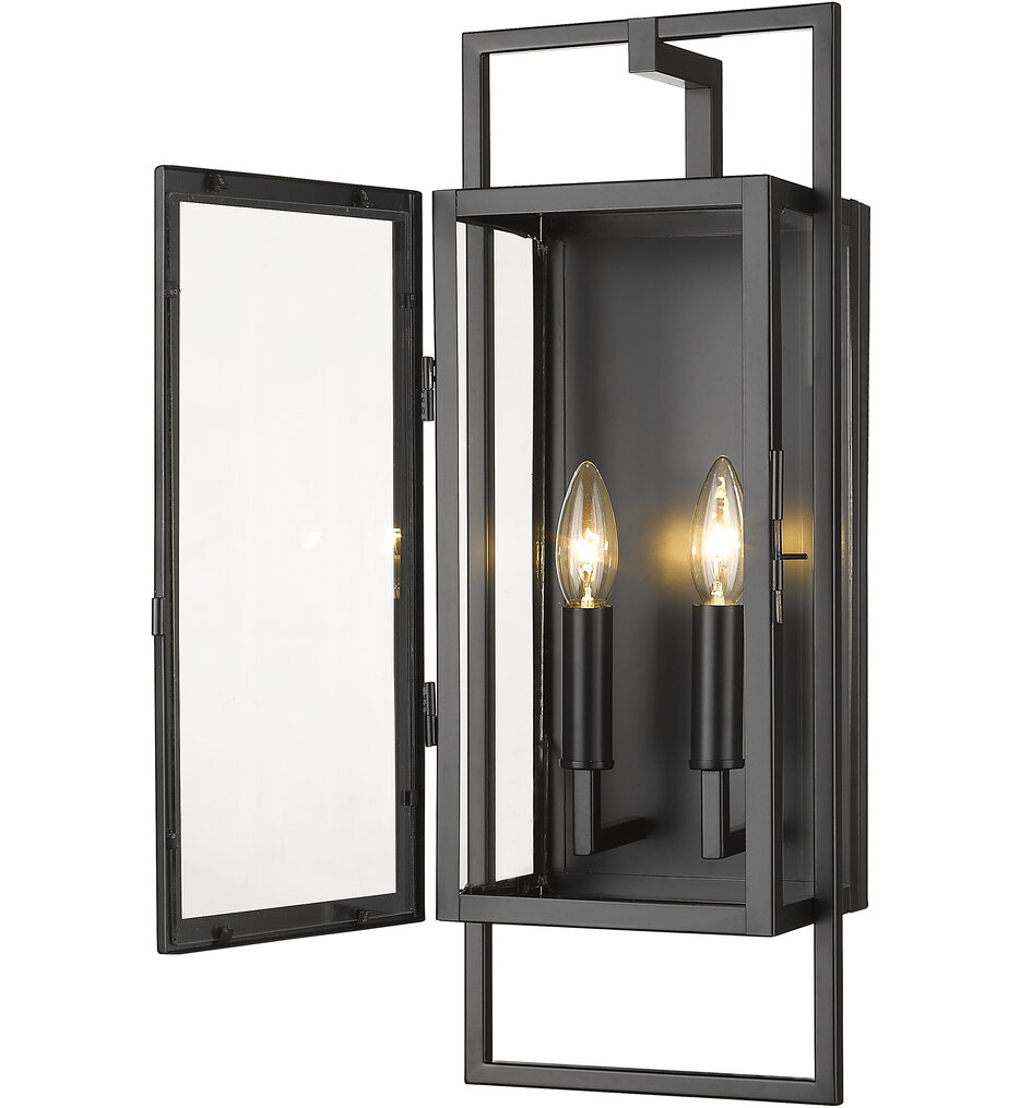 Lucian 21.5" Outdoor Wall Sconce