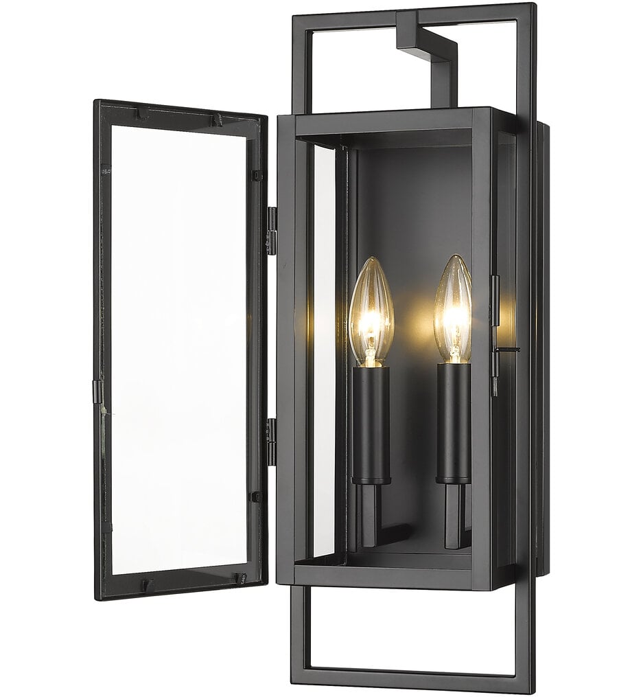 Lucian 18.5" Outdoor Wall Sconce