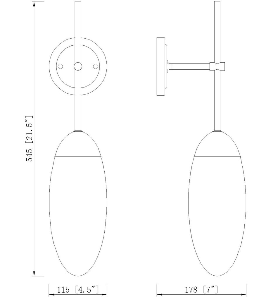 Arden 21.5" Wall Sconce