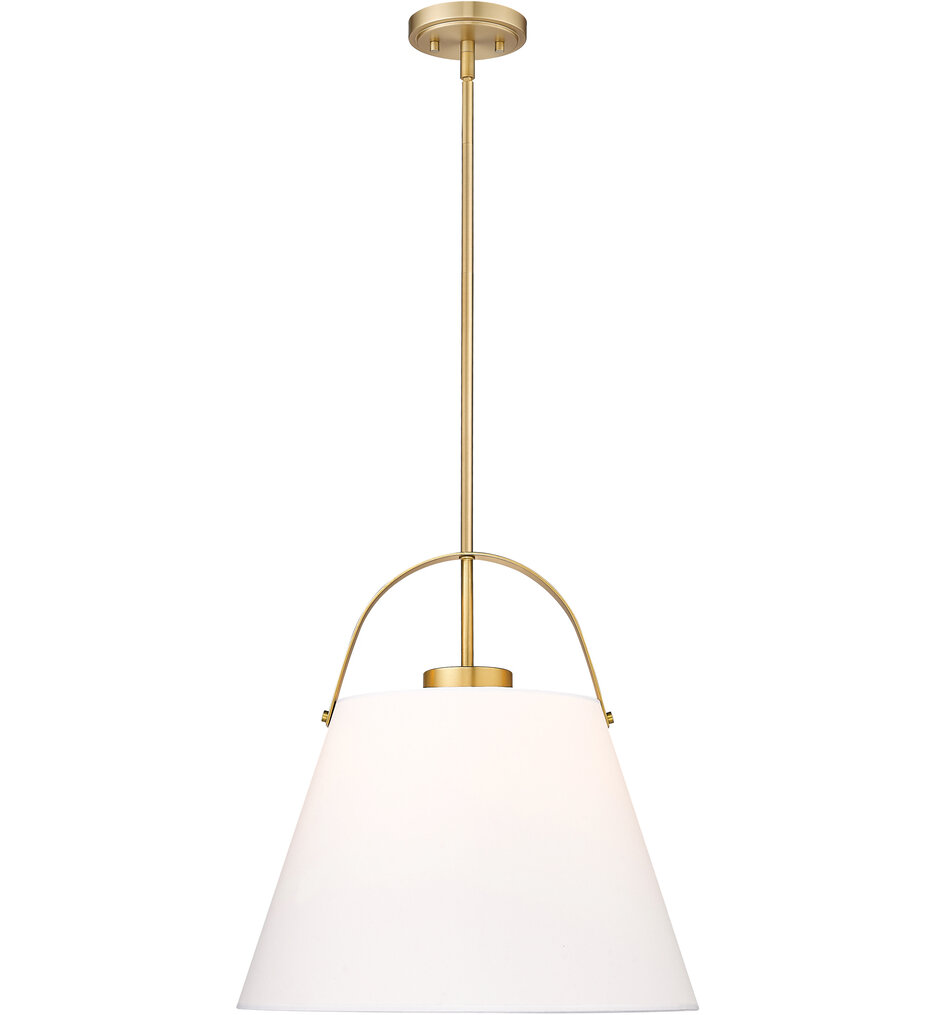 Z-Studio Linen 18" Pendant