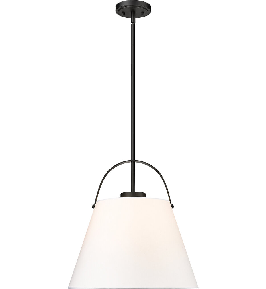 Z-Studio Linen 18" Pendant