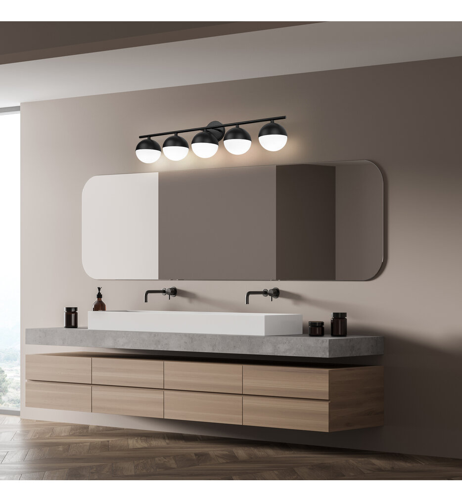 Realm Sphere 40" Bath Vanity Light