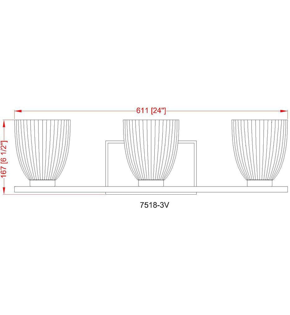 Naya 24" Bath Vanity Light