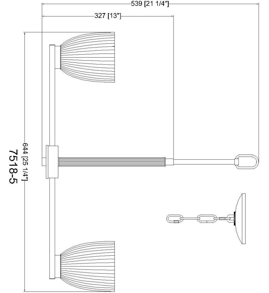 Naya 25.25" Chandelier