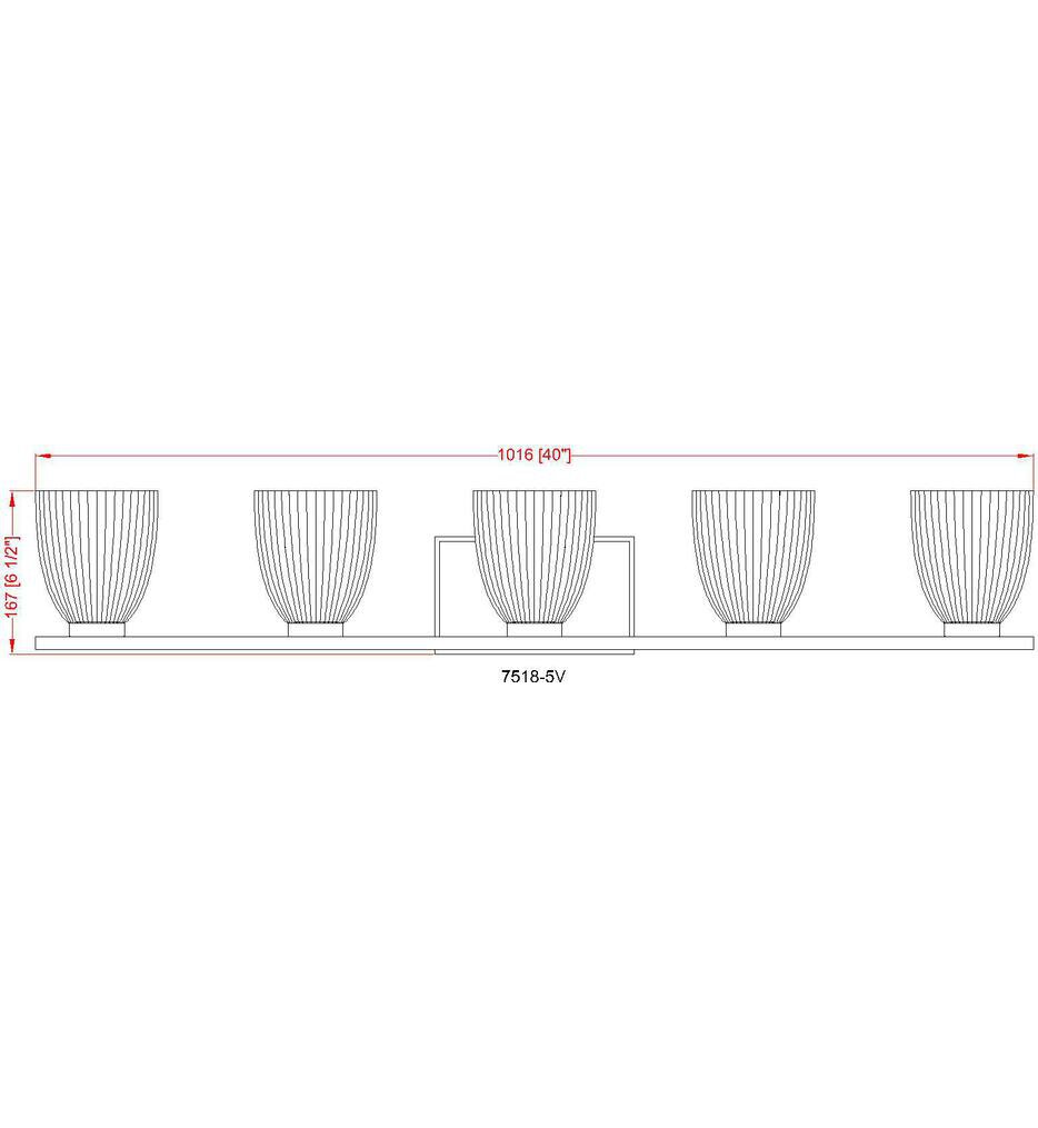 Naya 40" Bath Vanity Light