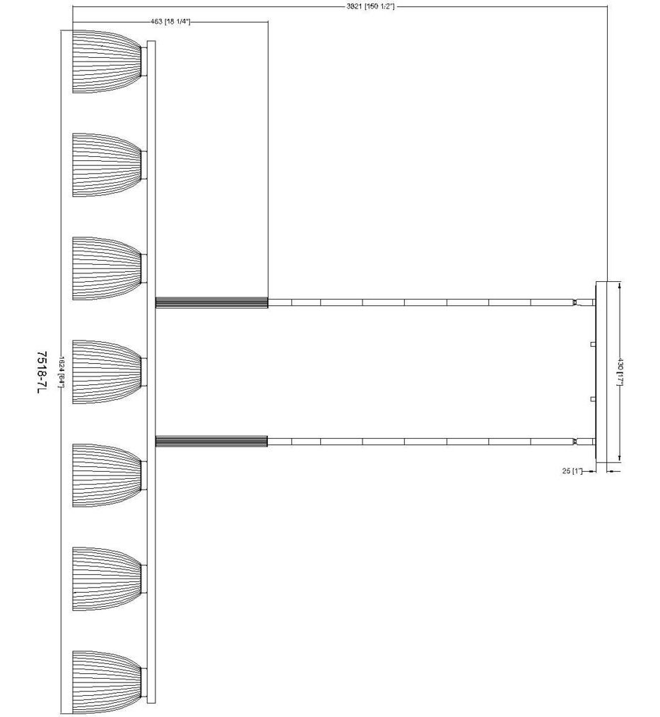 Naya 64" Linear Suspension