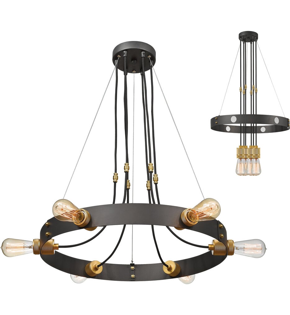 Troubadour 24" Chandelier