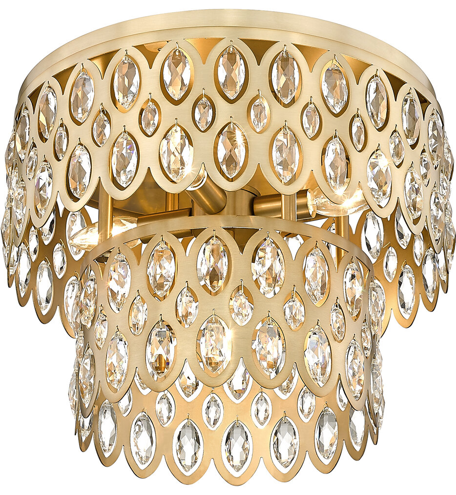 Dealey 15" Flush Mount