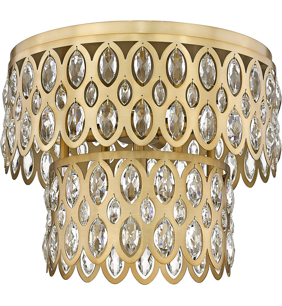 Dealey 15" Flush Mount