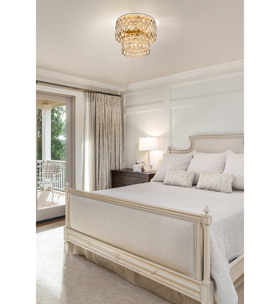 Dealey 15" Flush Mount