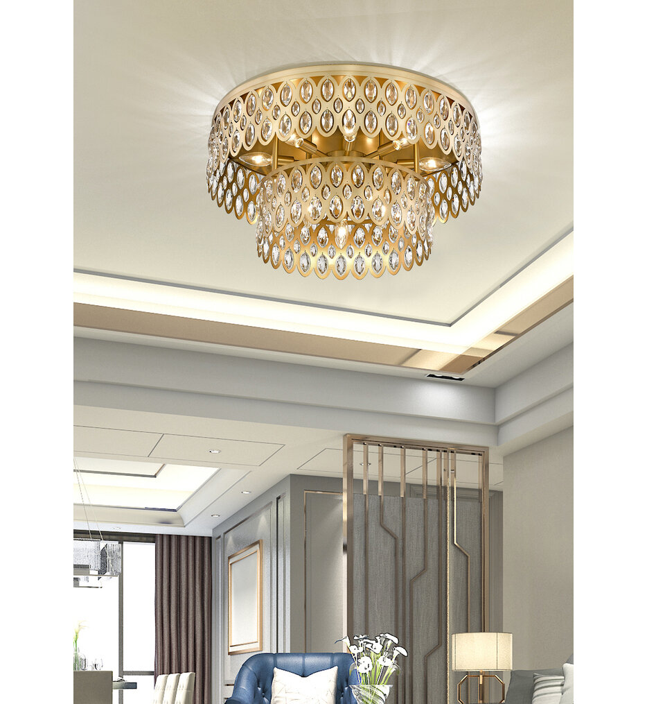 Dealey 24" Flush Mount