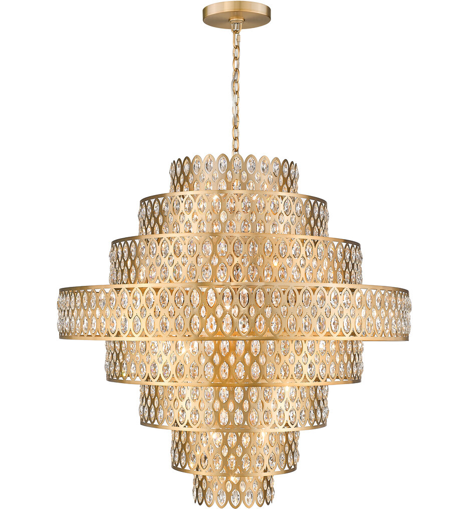 Z-Lite - 822P45-HB - Dealey 44.75-inch Chandelier