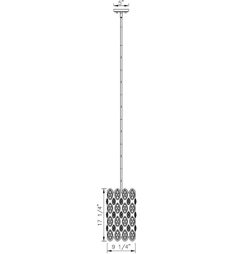 Dealey 9.25" Pendant