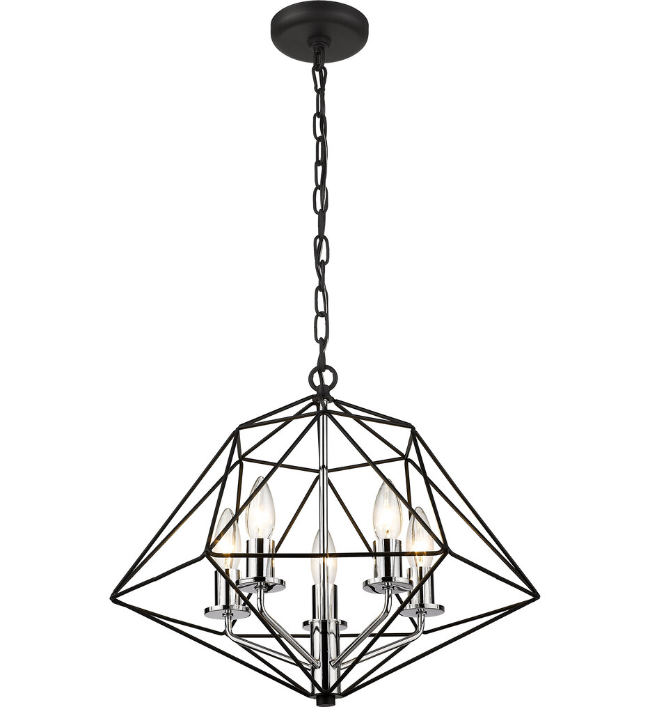 Geo 14.25" Chandelier