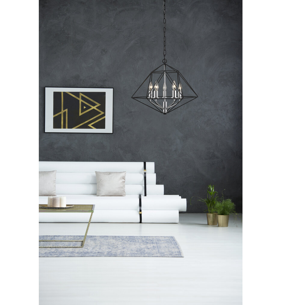 Geo 18" Chandelier