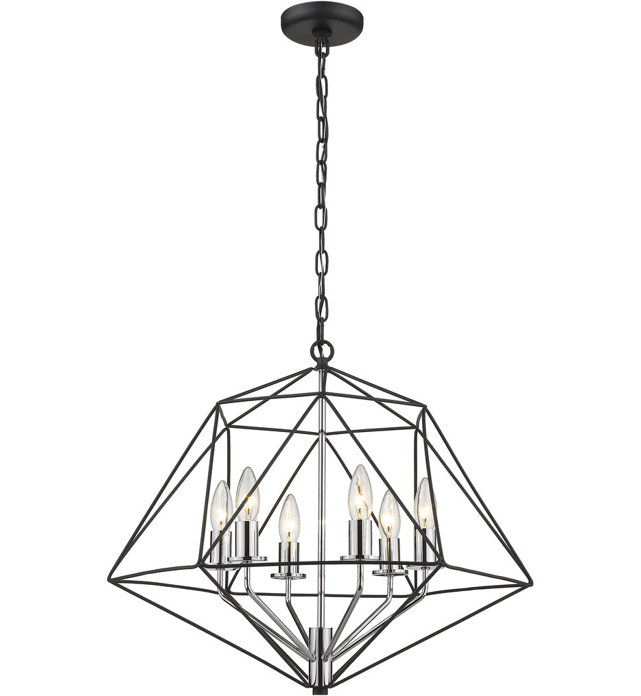 Geo 22.25" Chandelier