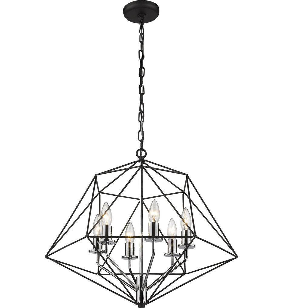 Geo 22.25" Chandelier
