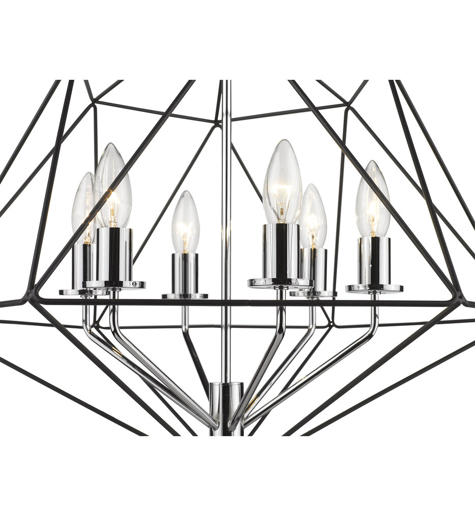 Geo 22.25" Chandelier