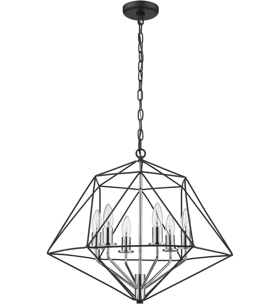 Geo 22.25" Chandelier