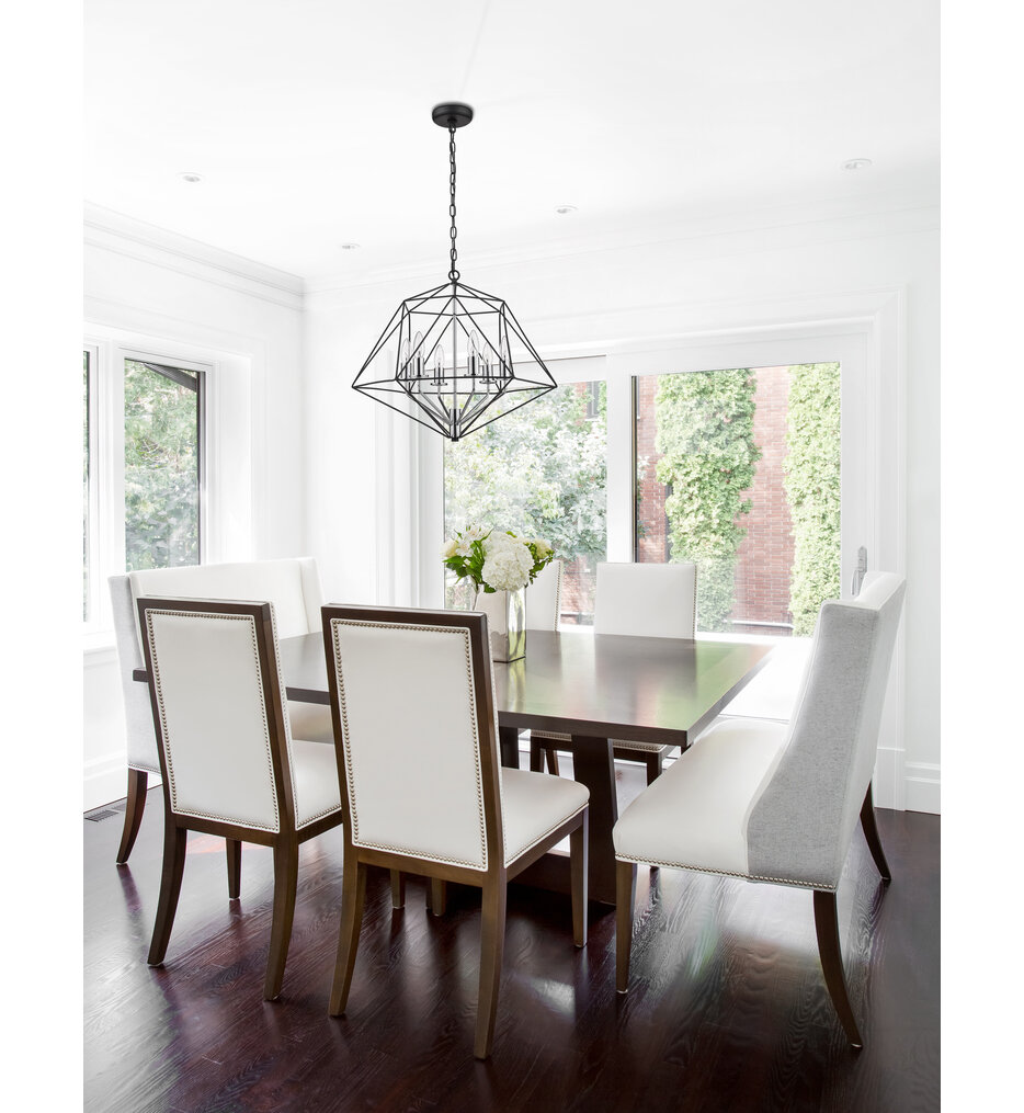 Geo 22.25" Chandelier