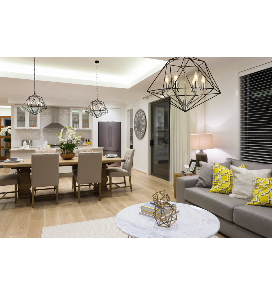 Geo 22.25" Chandelier