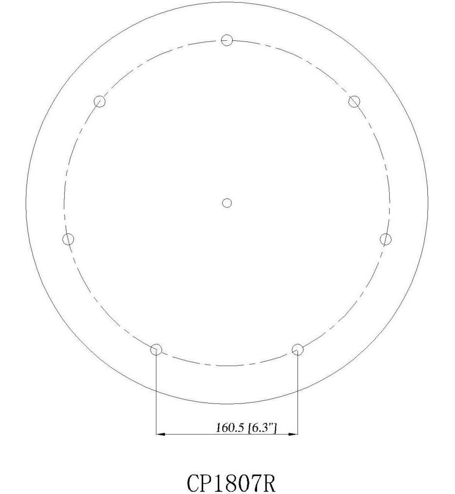 Multi Point Canopy 18" Multi Point Canopy