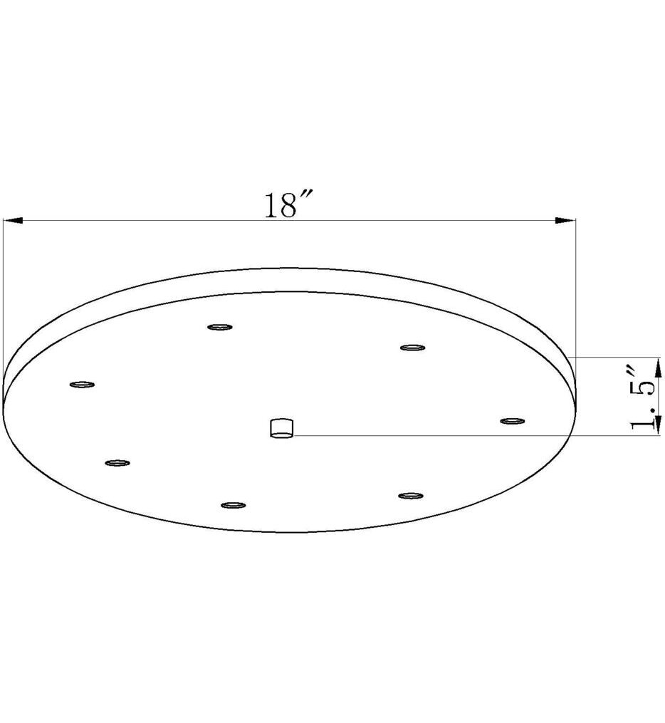 18" Multi Point Canopy