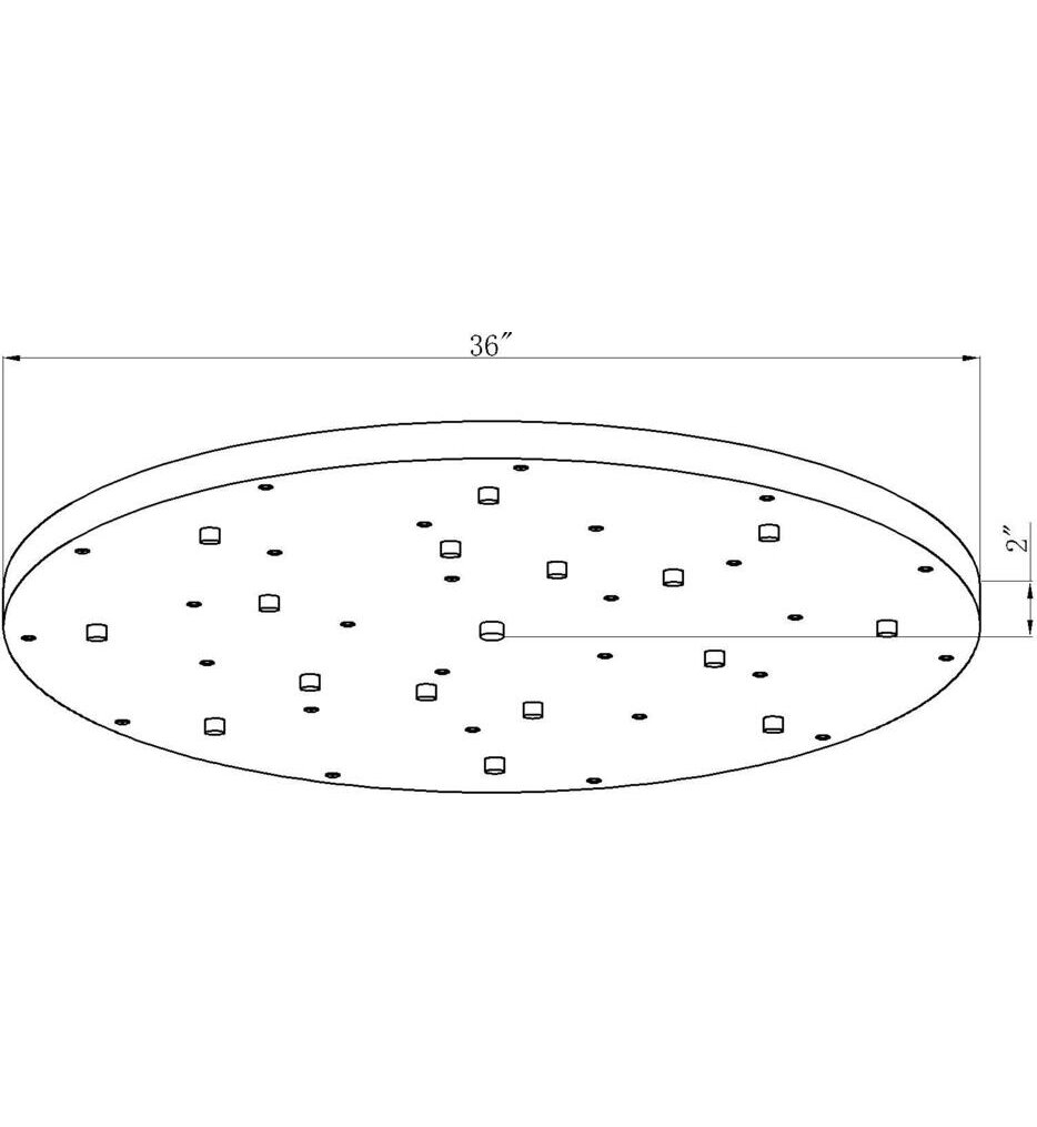 36" Multi Point Canopy